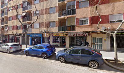 Athika Carrer Ribarroja 57 46940 Manises Valencia