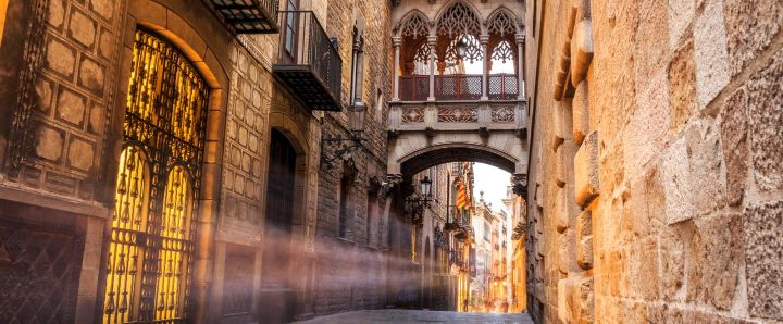 Barrio Gotico de Barcelona en Madrid Barcelona capital
