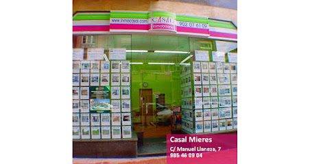 CASAL Inmobiliaria Mieres C. Manuel Llaneza 7 33600 Mieres Asturias