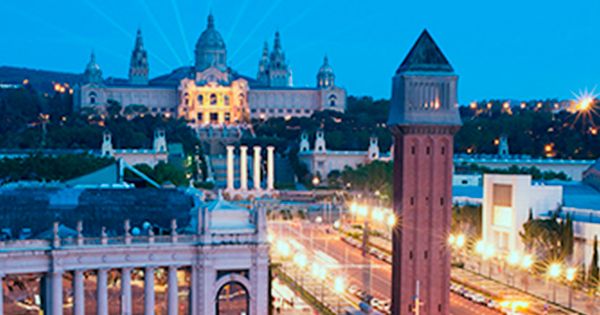 Distrito de Gracia de Madrid capital Barcelona capital