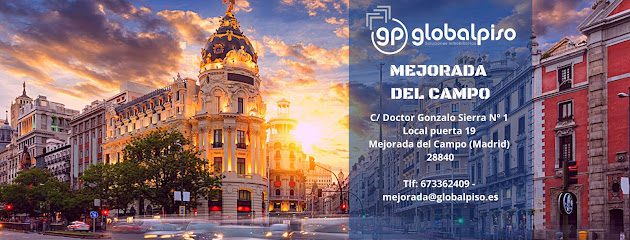 Inmobiliaria en Mejorada del Campo I Globalpiso Oficina Calle del Dr. Gonzalo Sierra No 1 Local puerta 21 28840 Mejorada del Campo Madrid
