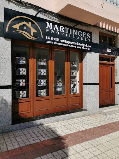 MARTINGESPROPIEDADES S.L Avenida Carlos V N.o103 Bajo Izquierdo 35240 Ingenio Las Palmas