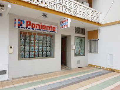 poniente gestion inmobiliaria Av. San Francisco Javier 13A 21449 Lepe Huelva